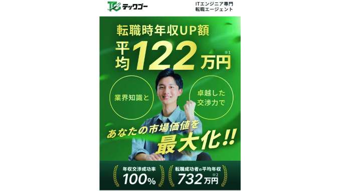 テックゴーITエンジニア転職