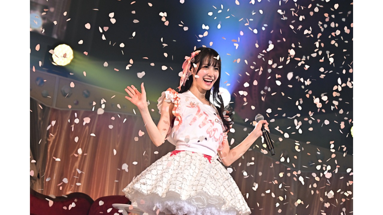 STU48・中村舞、涙と笑顔の27歳バースデー！念願の初ソロコンでOG・沖