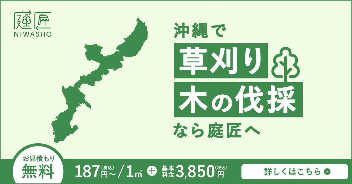 庭匠（ニワショウ）沖縄の草刈り・木の伐採サービス
