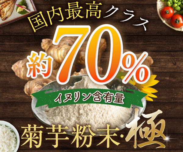 菊芋粉末・極 国内最高クラス イヌリン含有量約70%